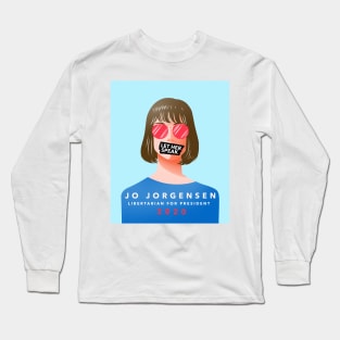 Jo Jorgensen Let Her Speak Long Sleeve T-Shirt